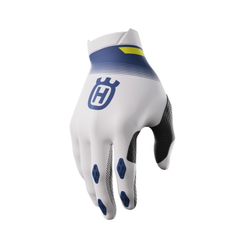 Motokrosa cimdi Shot Aerolite Husqvarna LE balti-zils izpārdošana