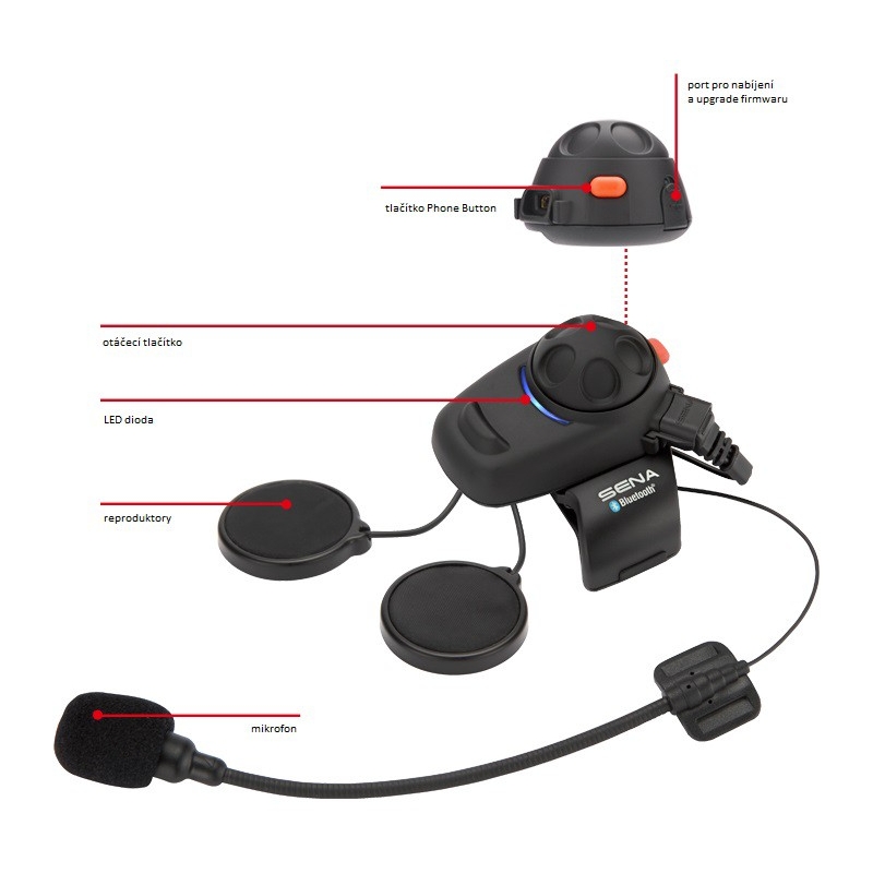 Bluetooth brīvroku austiņas SENA SMH5