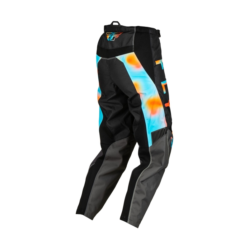 Dámské motokrosové kalhoty FLY Racing F-16 2023 šedo-růžovo-modré