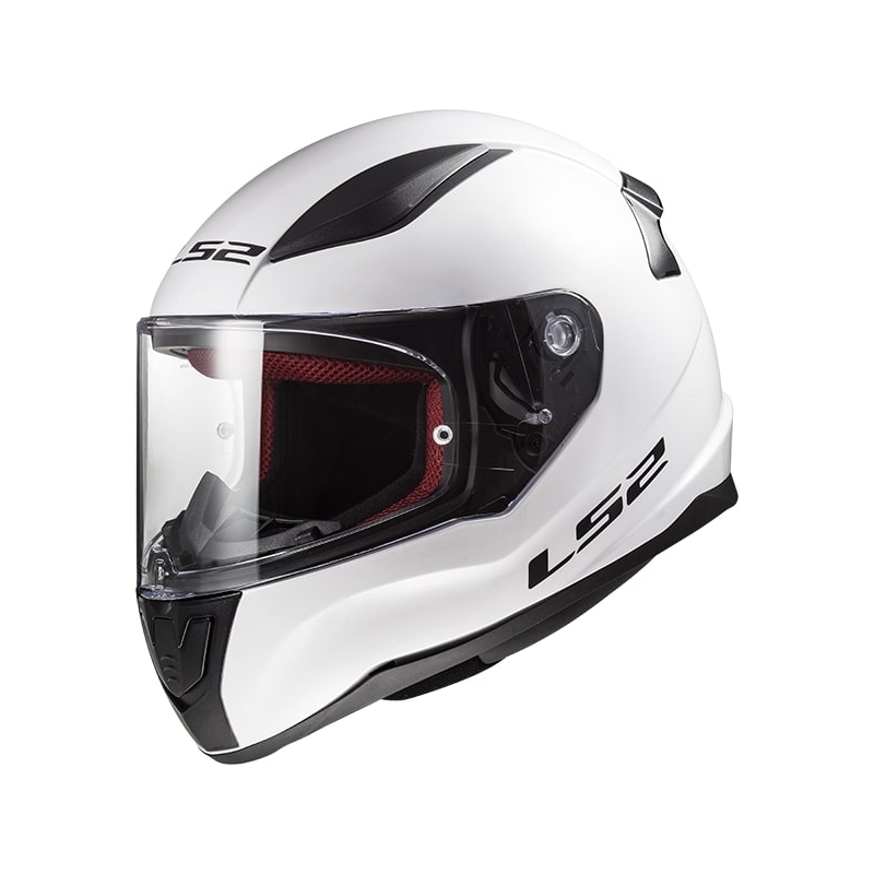 Integrální přilba na motorku LS2 FF353 Rapid Single Mono bílá lesklá