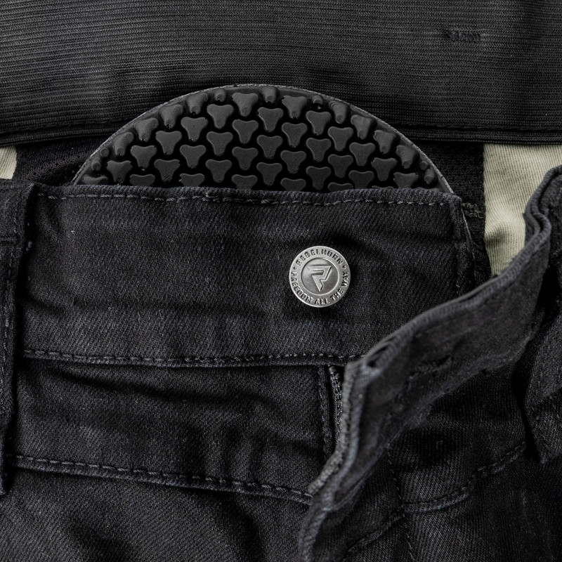 Sieviešu džinsi Rebelhorn Ash Black Motorcycle Jeans izpārdošana