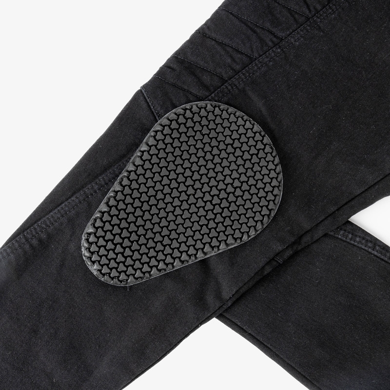 Sieviešu džinsi Rebelhorn Ash Black Motorcycle Jeans izpārdošana