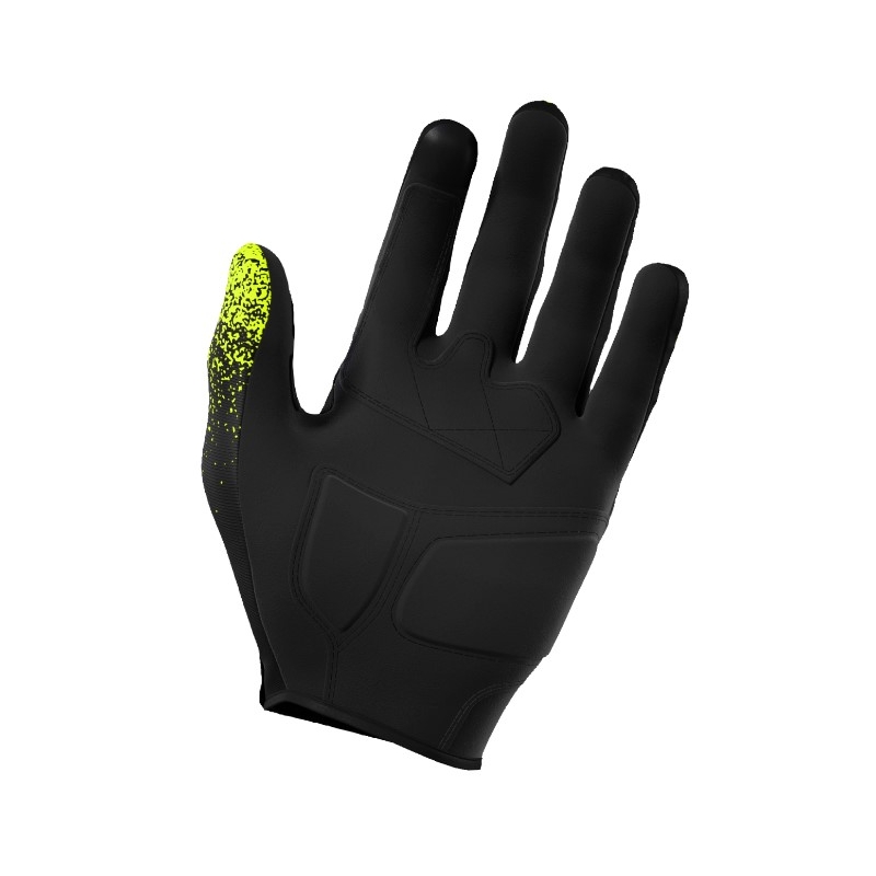 Motokrosové rukavice Shot Drift Edge 2.0 černo-fluo žluté