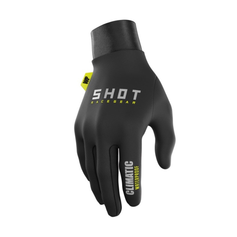 Motokrosa cimdi Shot Climatic 3.0 black-fluo yellow