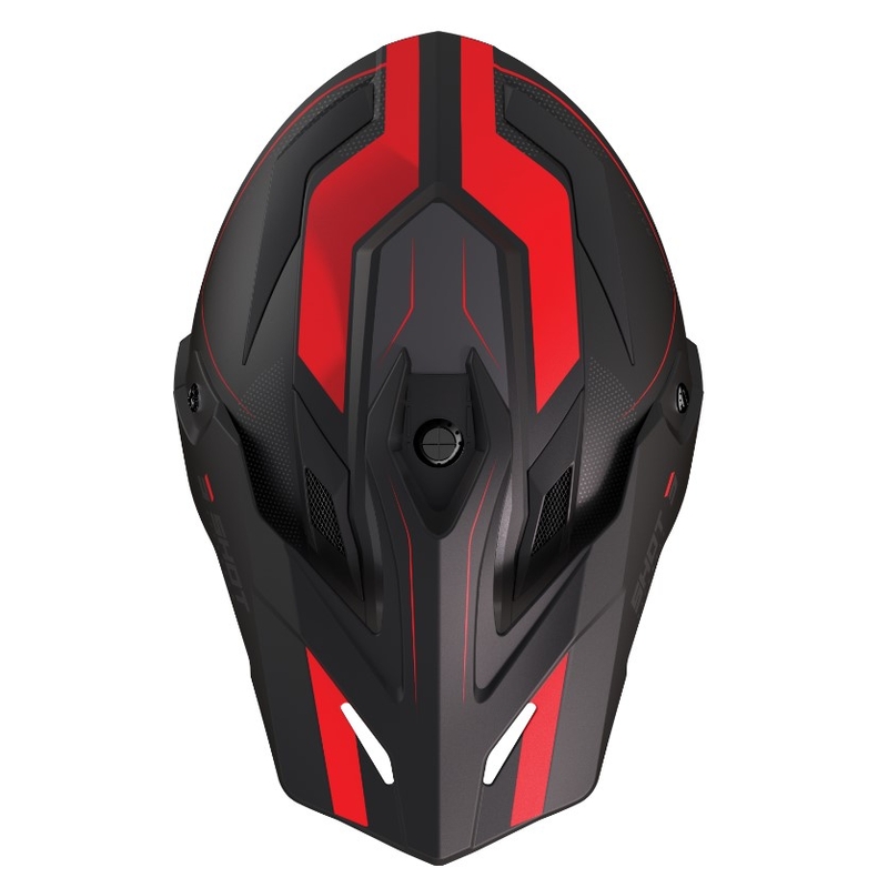 Enduro ķivere Shot Trek Rally melns-arkans