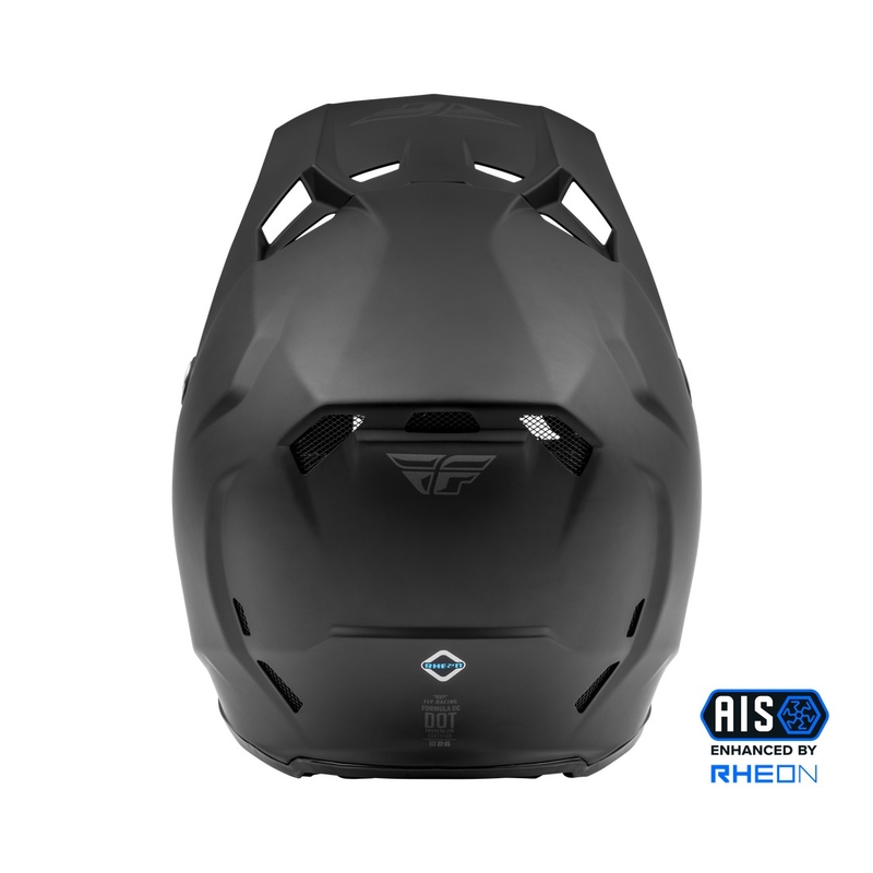 Motokrosa ķivere FLY Racing Formula Solid melna matēta
