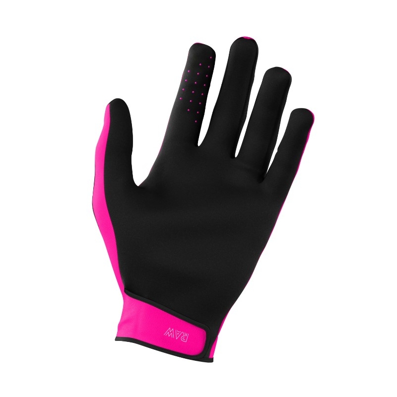 Bērnu motokrosa cimdi Shot Raw Kid rozā krāsā izpārdošana