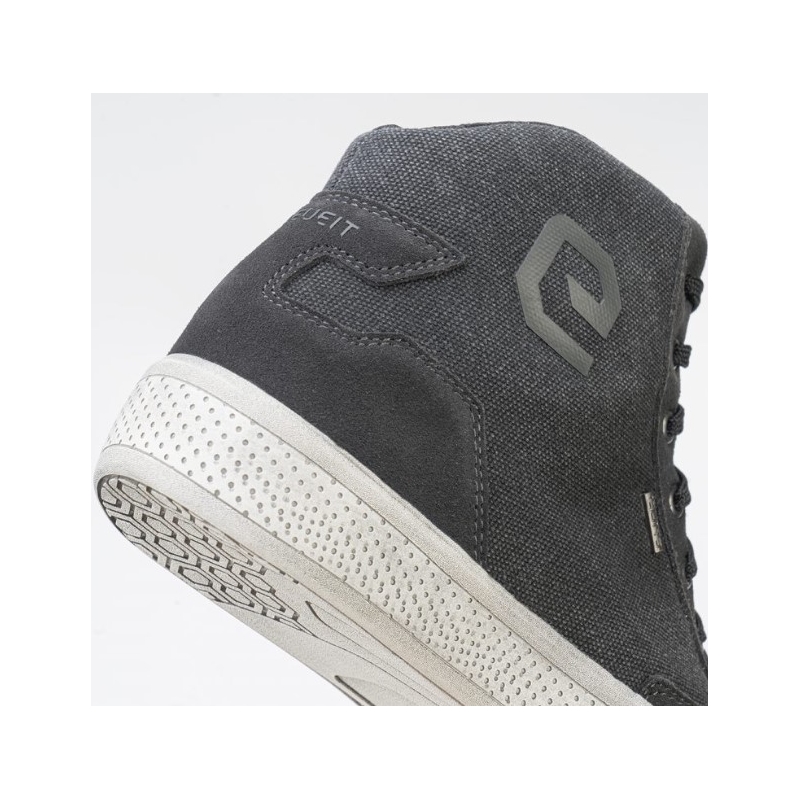 Eleveit Antibes WP Canvas Black Motociklu zābaki