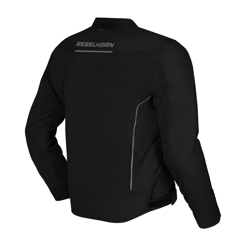 Rebelhorn Wave Black Motocikla jaka