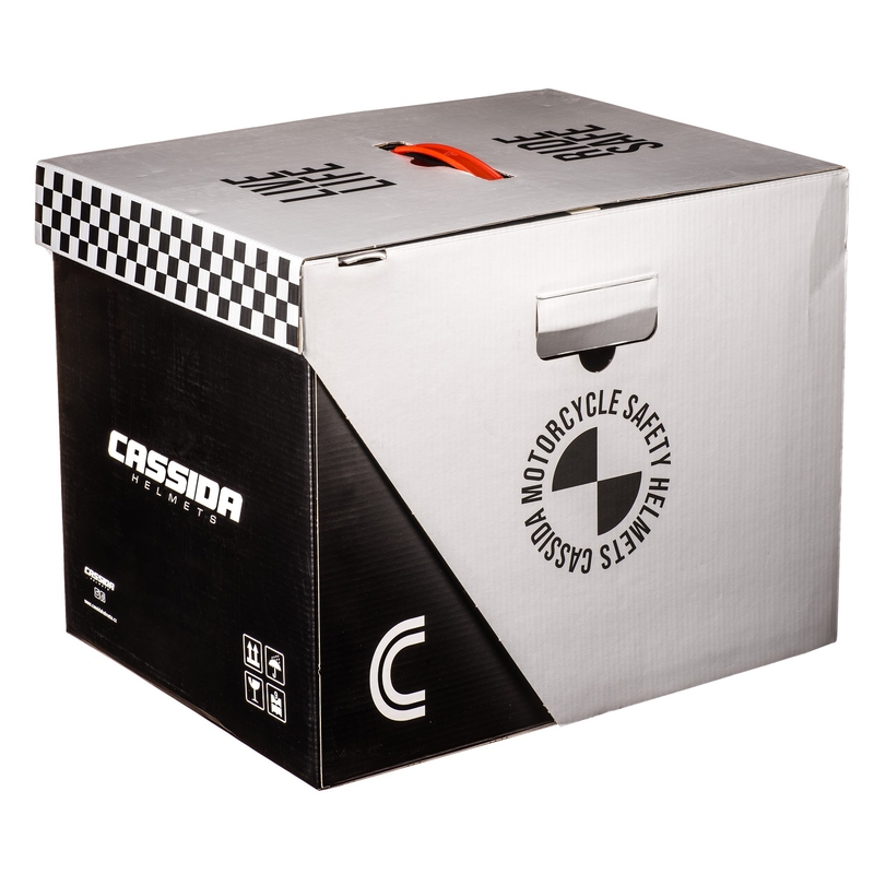 Integral moto ķivere Cassida Integral GT 2.1 Flash fluo yellow-red-black-white