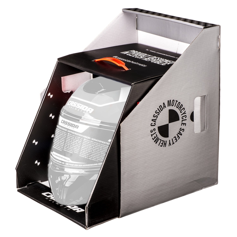 Integral moto ķivere Cassida Integral GT 2.1 Flash fluo yellow-red-black-white
