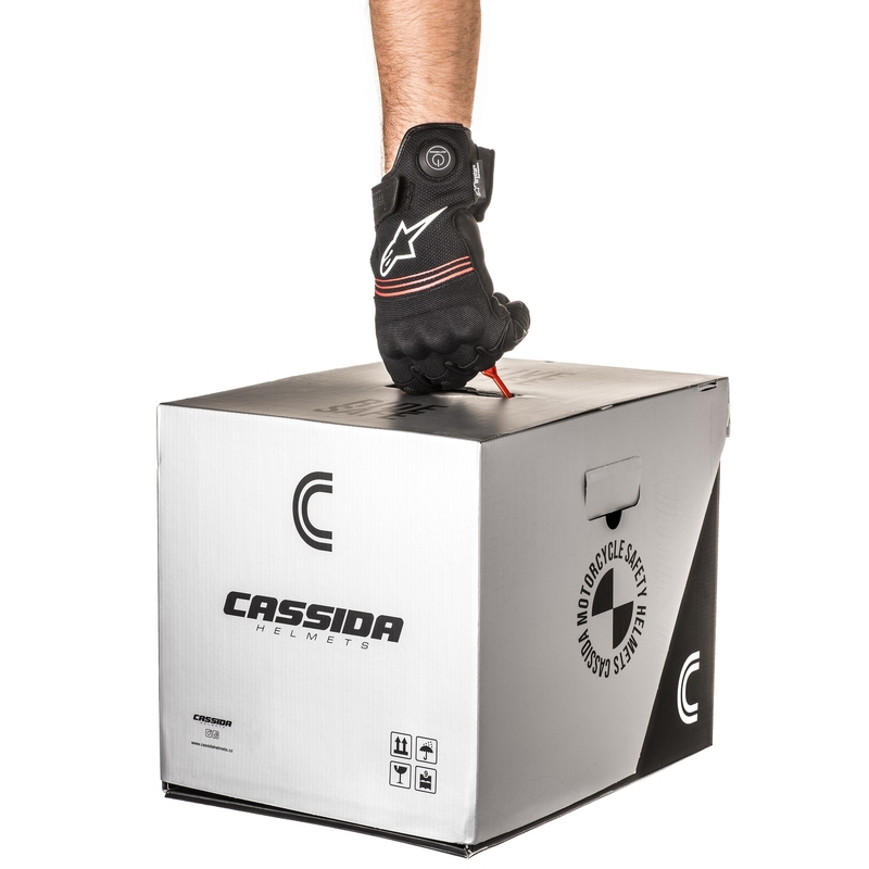 Integral moto ķivere Cassida Integral GT 2.1 Flash fluo yellow-red-black-white