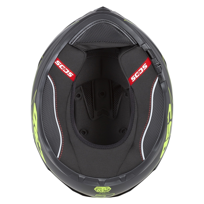 Integral moto ķivere Cassida Integral GT 2.1 Flash black-fluo yellow-grey