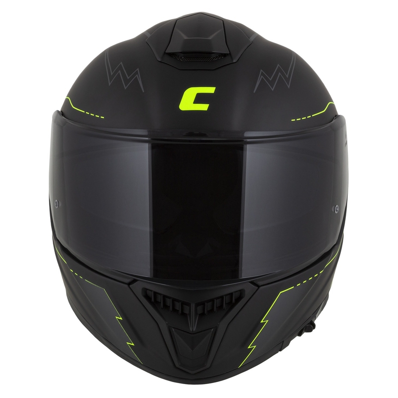 Integral moto ķivere Cassida Integral GT 2.1 Flash black-fluo yellow-grey