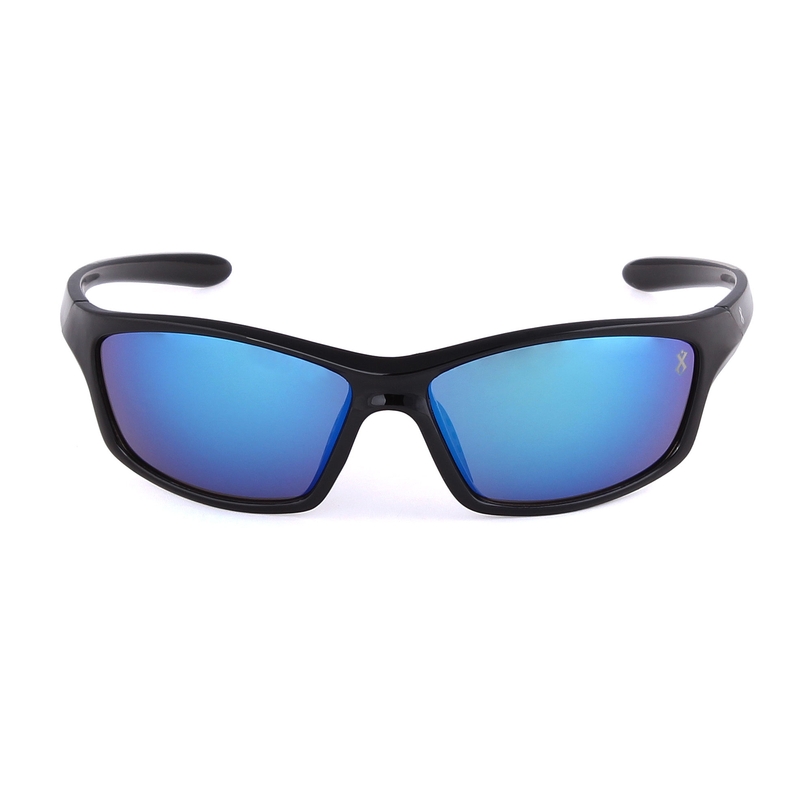 Rilax Ride melnas un zilas saulesbrilles