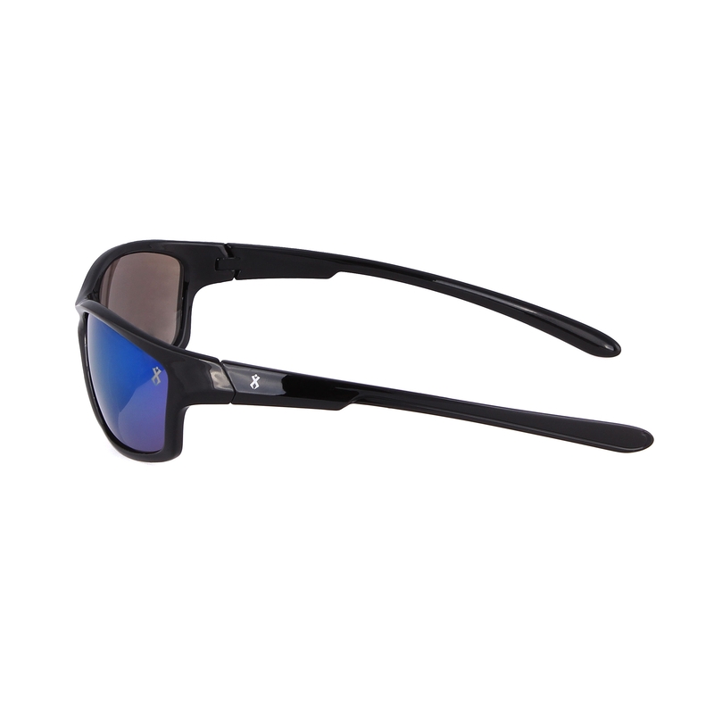 Rilax Ride melnas un zilas saulesbrilles
