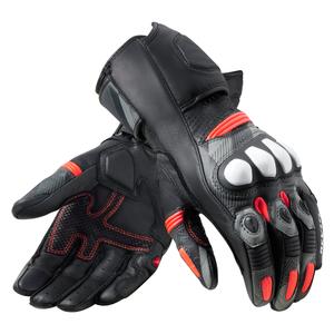 Motocikla cimdi Revit League 2 black-fluo red