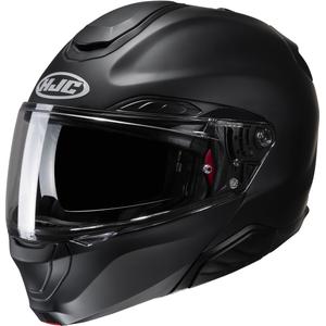 HJC RPHA 91 Solid Black Matte Flip-up motociklu ķivere