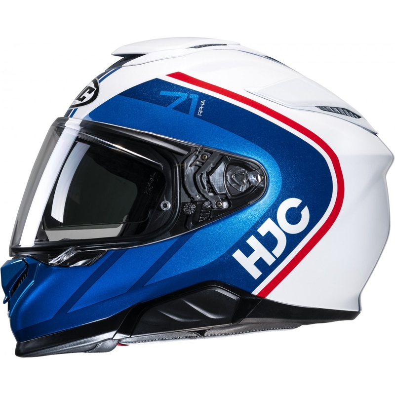 Integrālā motociklistu ķivere HJC RPHA 71 Mapos MC21 sarkanā-zilā-baltā krāsā izpārdošana