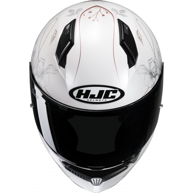 Integrēta motocikla ķivere HJC C10 Epik MC8 balta