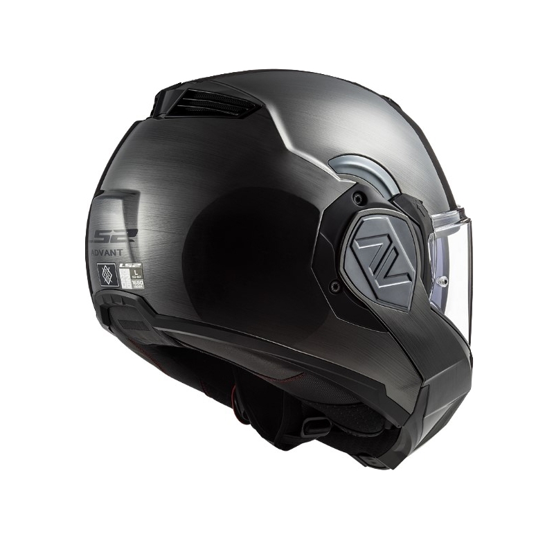 Flip-up moto ķivere LS2 FF906 Advant Jeans 06 pelēka