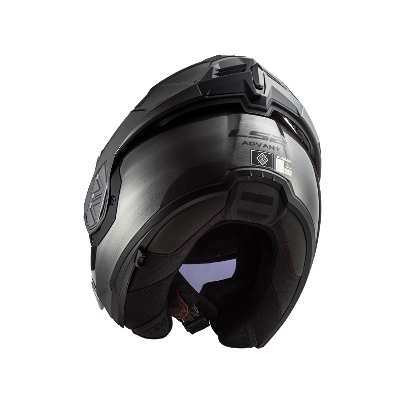 Flip-up moto ķivere LS2 FF906 Advant Jeans 06 pelēka