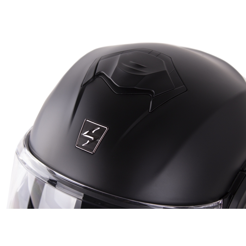 Flip-up ķivere Scorpion EXO-TECH EVO melna matēta