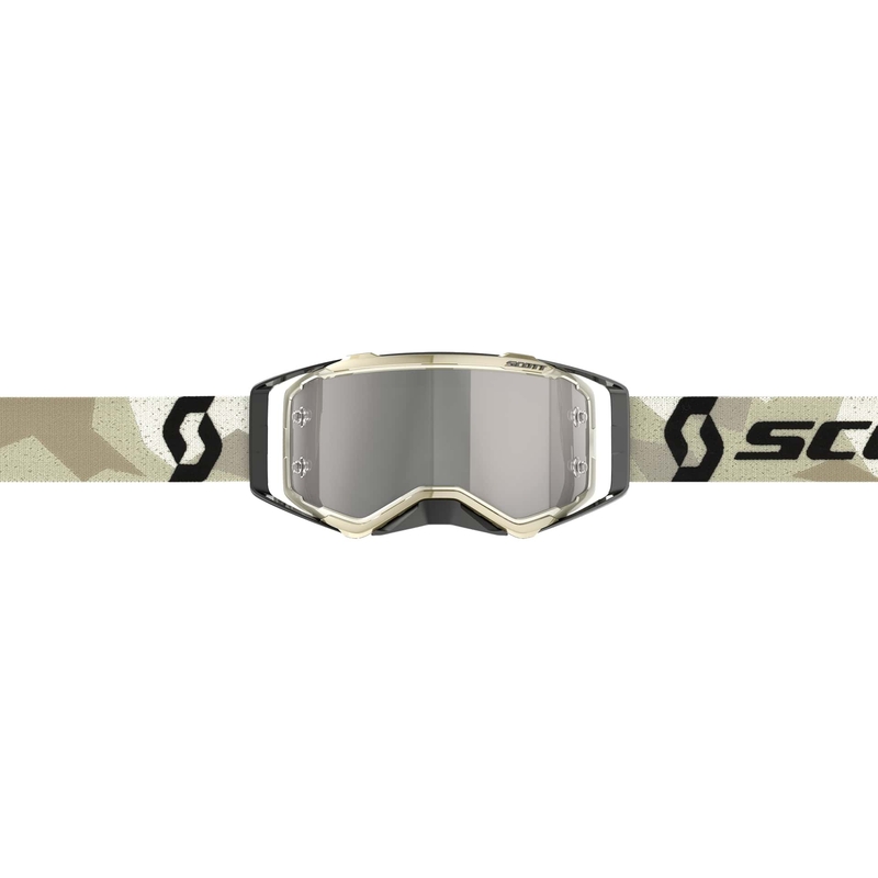Motokrosa brilles SCOTT Prospect CH camo smilškrāsas-melni-sudraba krāsas
