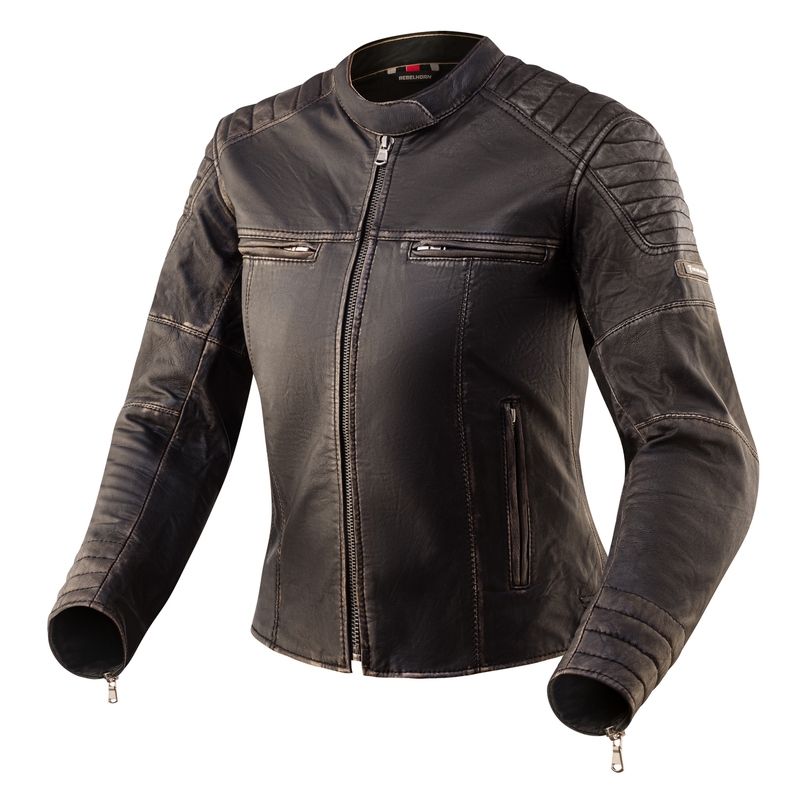 Sieviešu Rebelhorn Hunter Pro Vintage motocikla jaka izpārdošana
