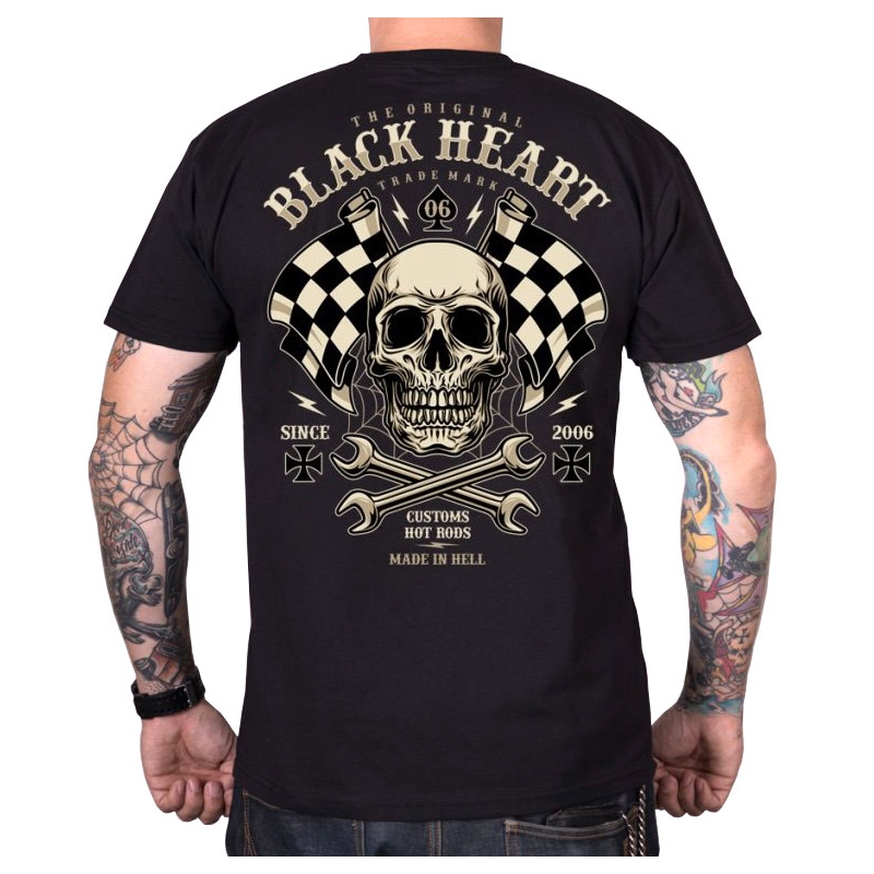 Vīriešu T-krekls Black Heart Starter