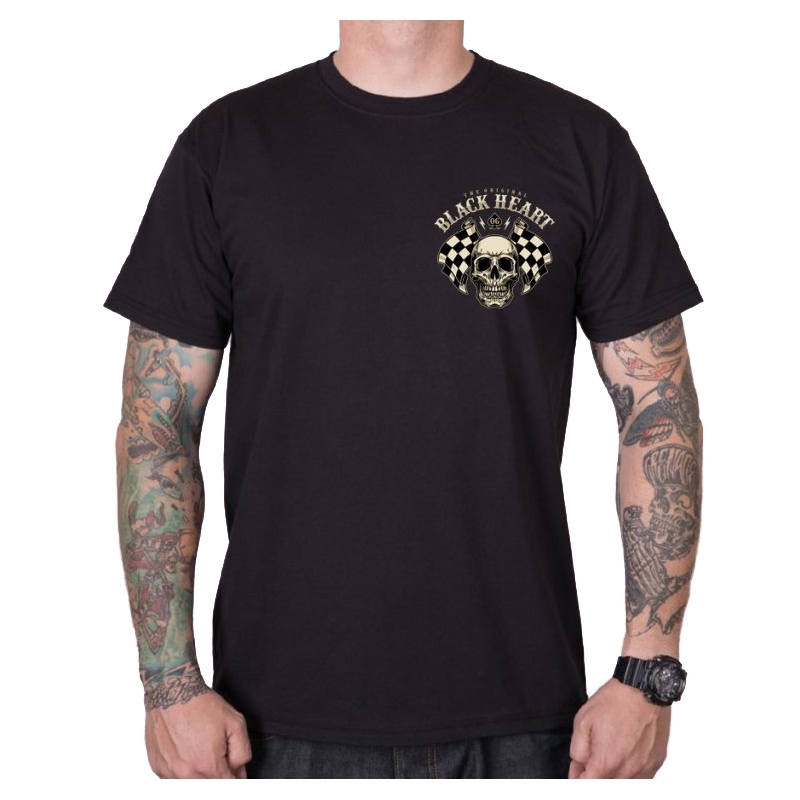 Vīriešu T-krekls Black Heart Starter