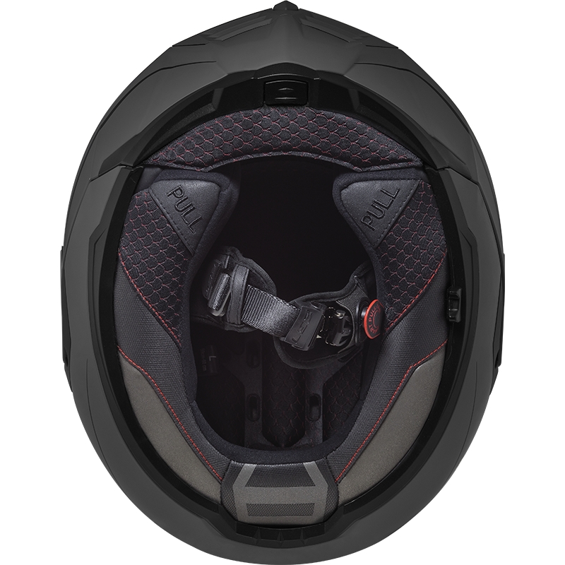 Flip-up motociklu ķivere LS2 FF906 Advant Solid black matt