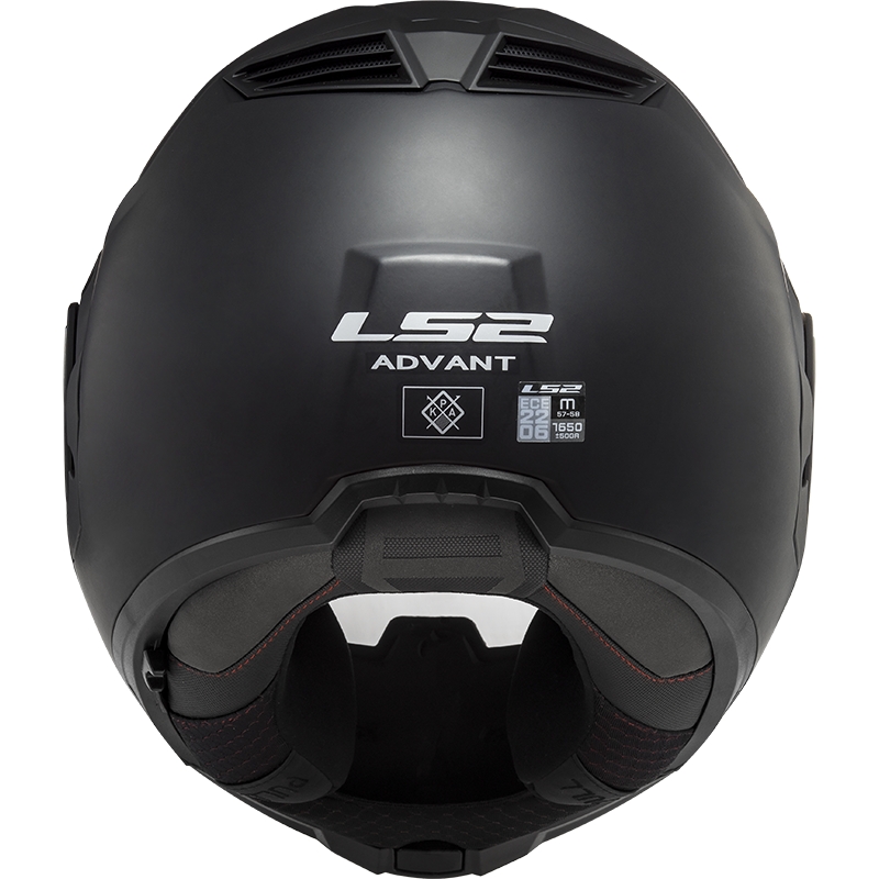 Flip-up motociklu ķivere LS2 FF906 Advant Solid black matt