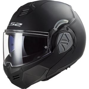 Flip-up motociklu ķivere LS2 FF906 Advant Solid black matt