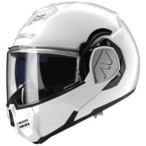 Flip-up motociklu ķivere LS2 FF906 Advant Solid white