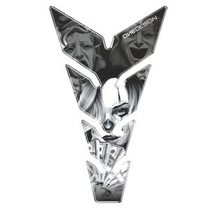 Degvielas tvertnes vāks - tvertnes paliktnis Drukāt Poker Face