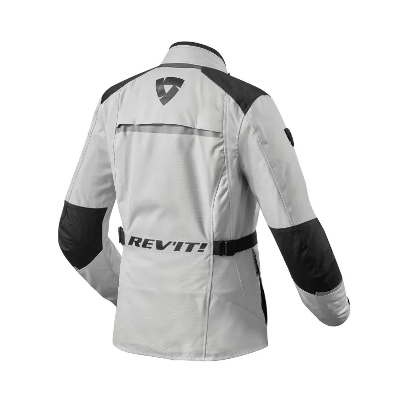 Revit Voltiac 3 H2O Sieviešu motocikla jaka Silver and Black