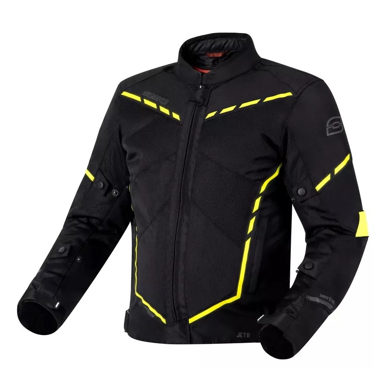 Moto jaka Ozone Jet II black-fluo yellow izpārdošana