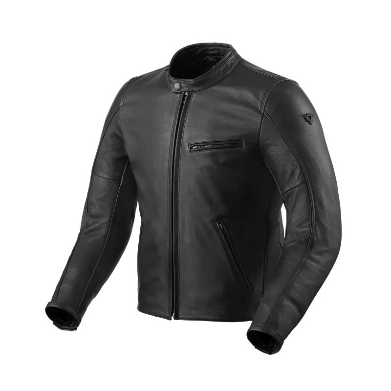 Motocikla jaka Revit Rino melna