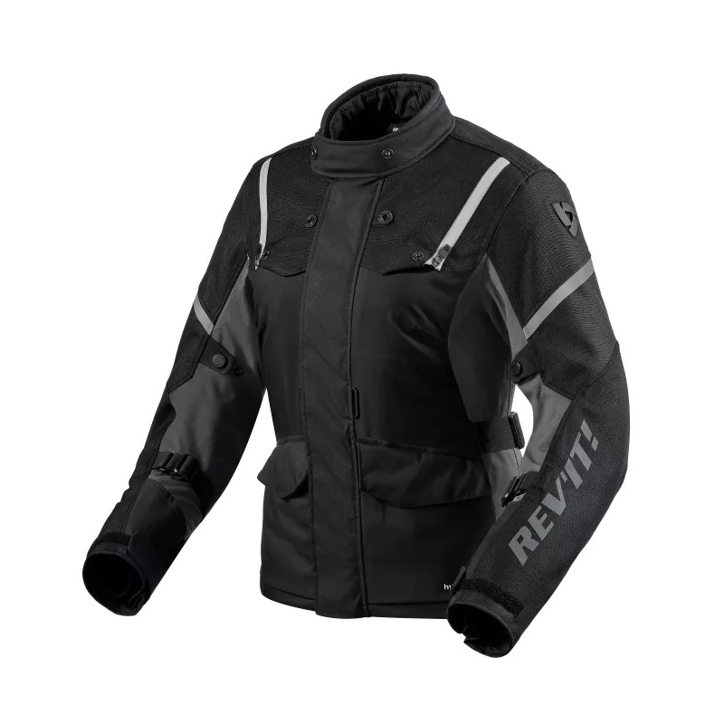Revit Horizon 3 H2O melnbalta motocikla jaka sievietēm
