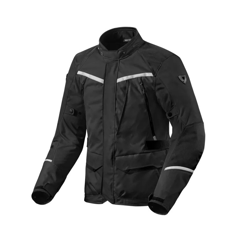 Revit Voltiac 3 H2O Black-Silver motocikla jaka