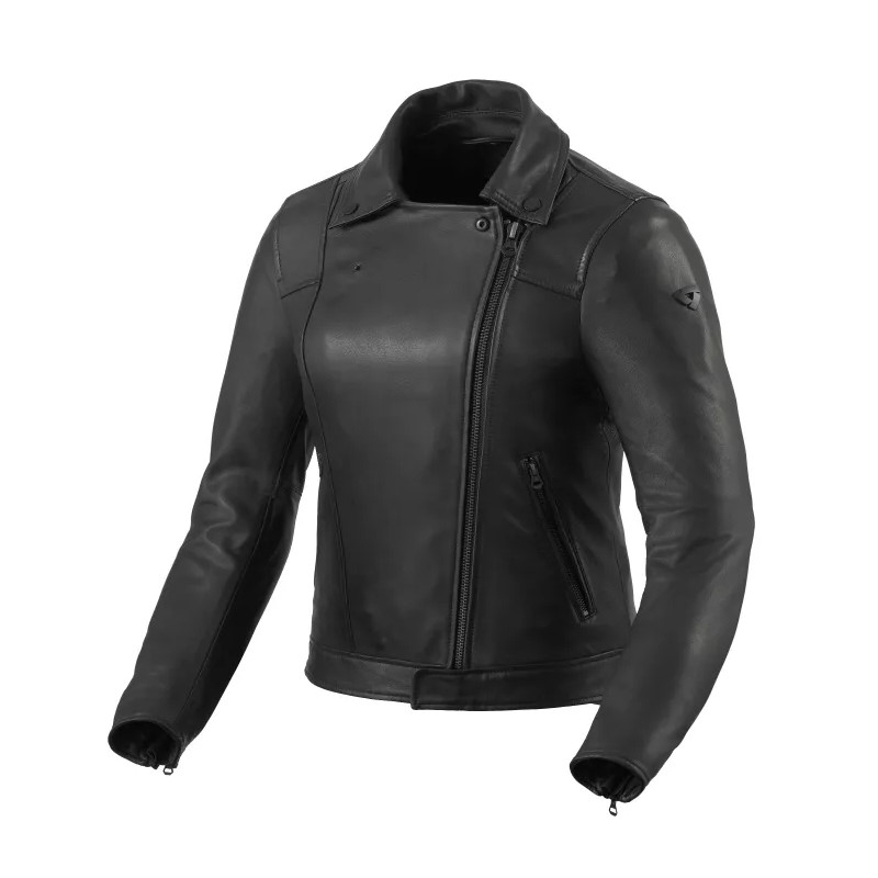 Sieviešu motocikla jaka Revit Liv melna izpārdošana