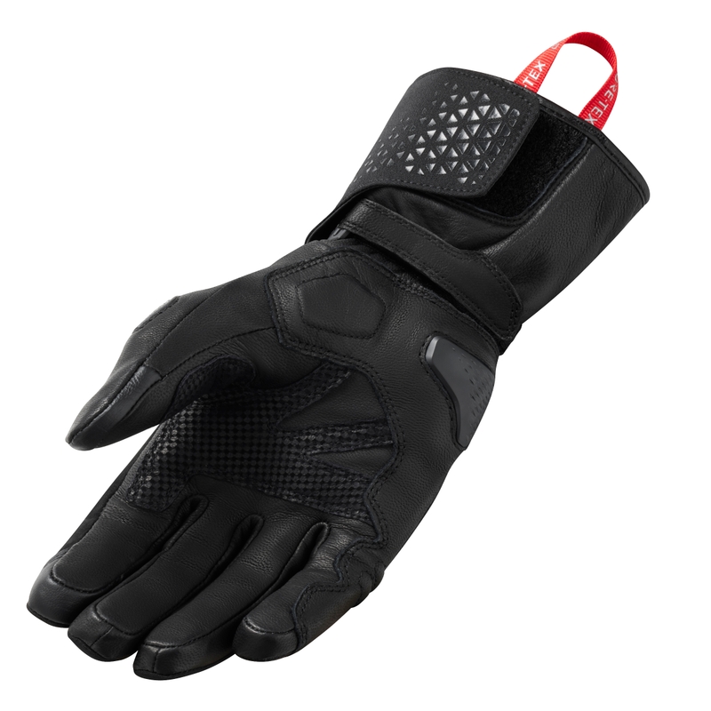 Revit Lacus GTX motocikla cimdi melni