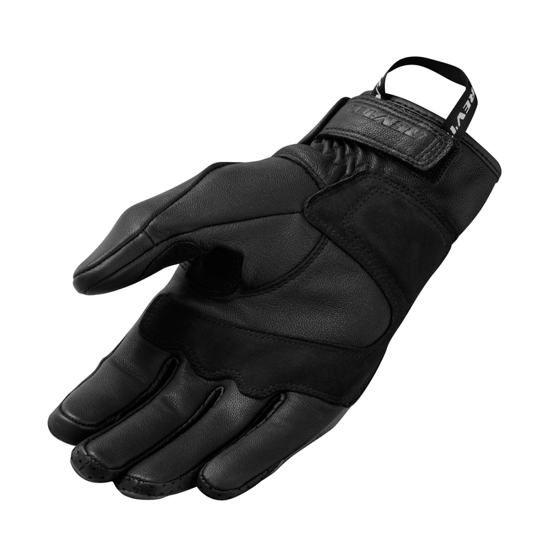 Motocikla cimdi Revit Redhill black-grey