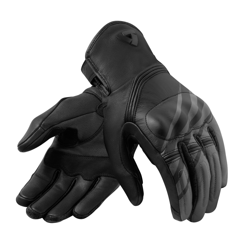Motocikla cimdi Revit Redhill black-grey