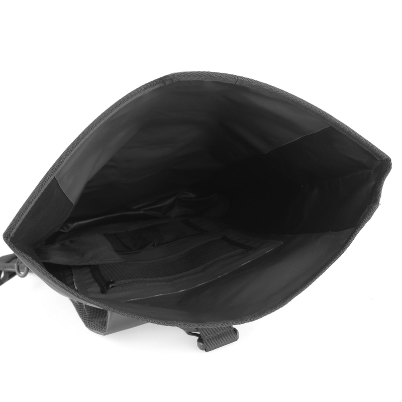 MotoZem ūdensnecaurlaidīga mugursoma melns-pelēks