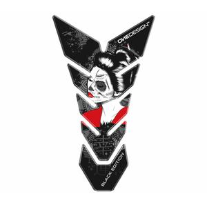 Degvielas tvertnes vāks - tvertnes paliktnis Print Geisha