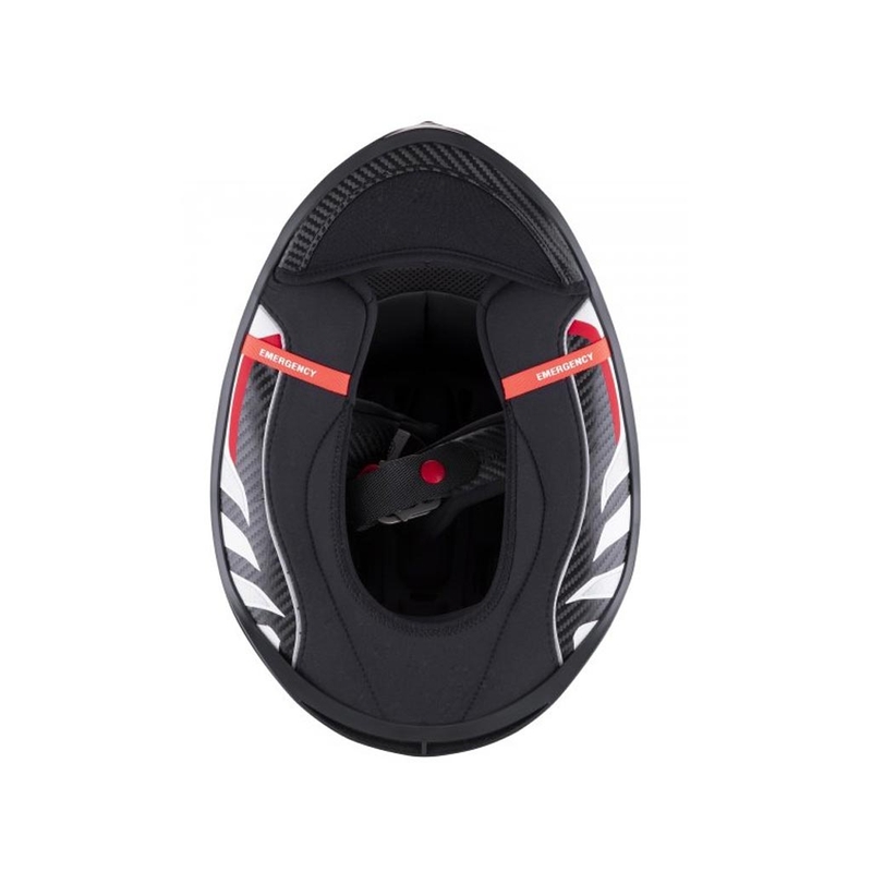 Integrālā ķivere Scorpion EXO-R1 EVO Carbon Air Solid black