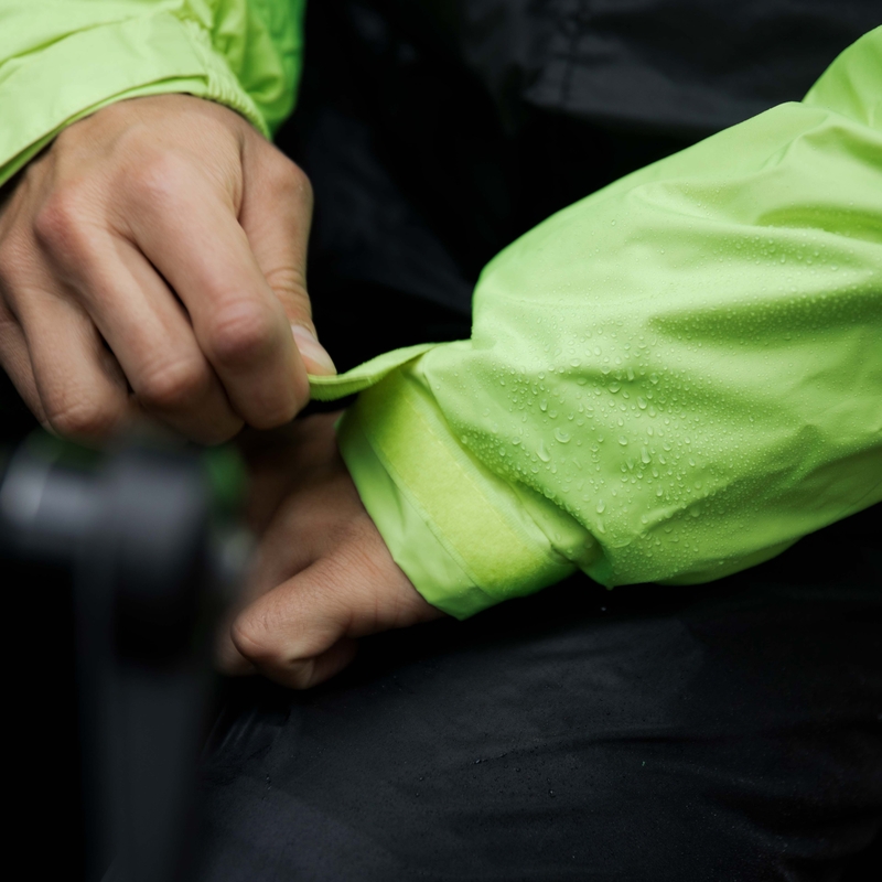 Rebelhorn Rain fluo dzeltena motocikla lietus jaka