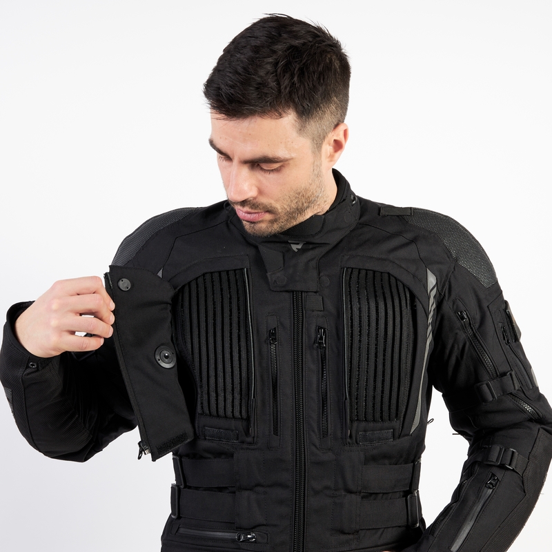 Rebelhorn Patrol Black Motocikla jaka